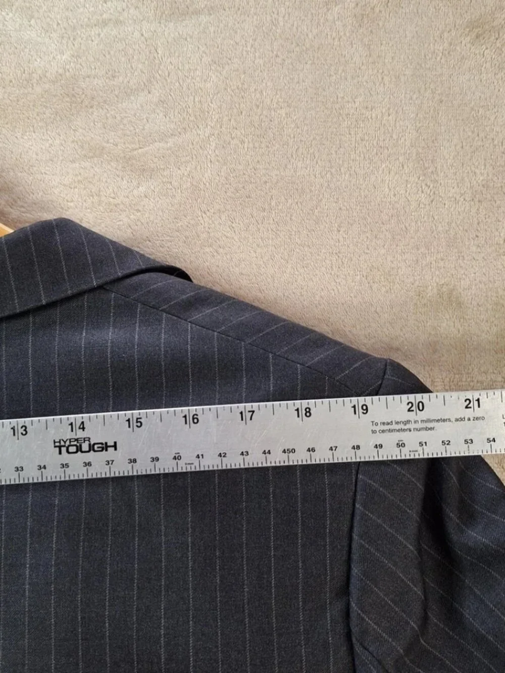 Hemrajani Brothers Blazer Mens 44 Loro Piana Wool Super 130s Italy Pinstripe